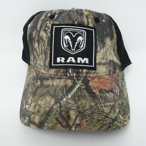 Dodge Ram Camo Snapback Hat Adult OSFM Camouflage Mossy Oak Cap NWT